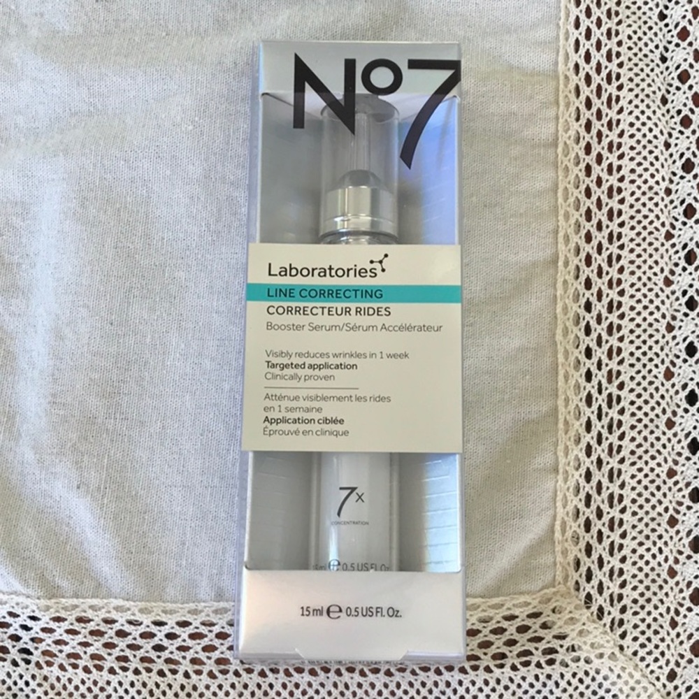 N 7 booster serum wrinkle free line correction